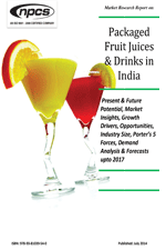 Packaged Fruit Juices & Drinks in India (Present & Future Potential, Market Insights, Growth Drivers, Opportunities, Industry Size, Porters 5 Forces, Demand Analysis & Forecasts upto 2017)-Market Research Report