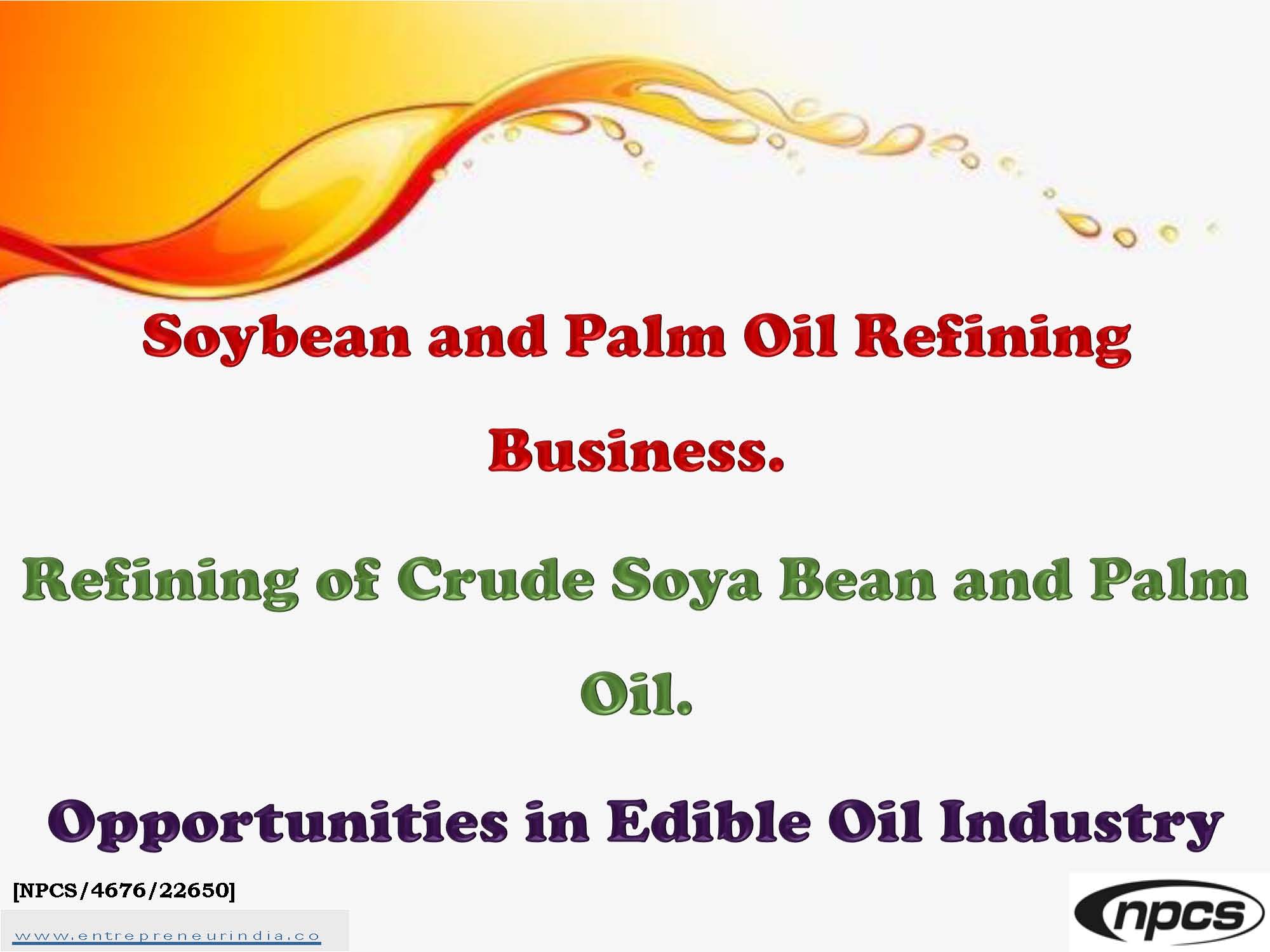 Soybean and Palm Oil Refining Business