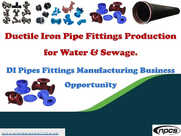 Ductile Iron Pipe Fittings Production for Water & Sewage