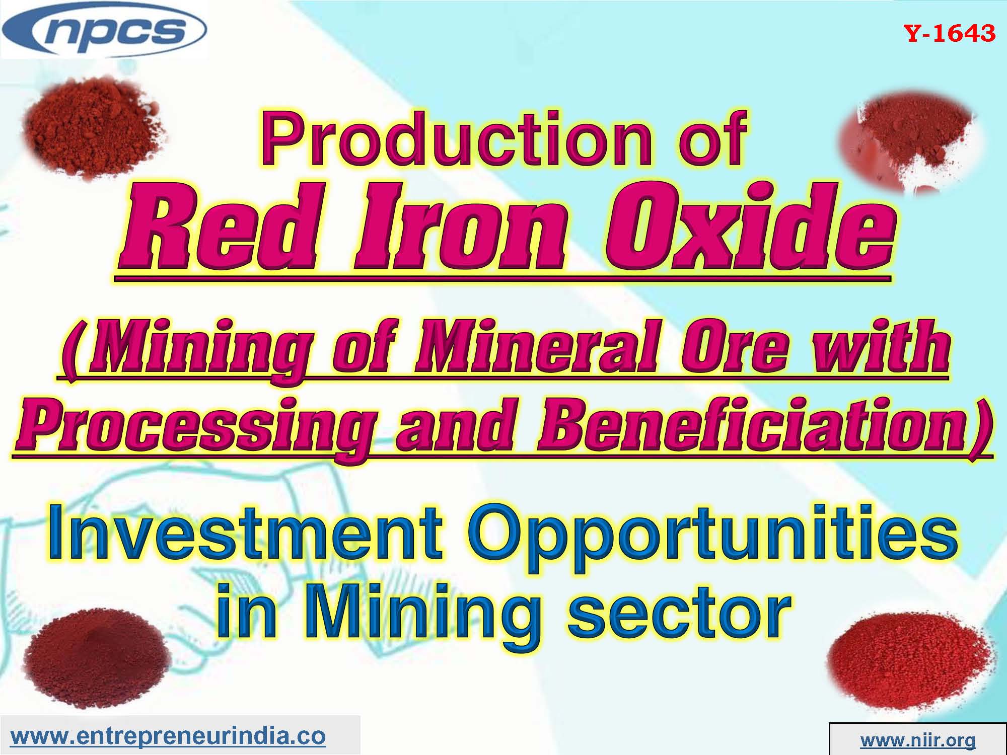 Production of Red Iron Oxide