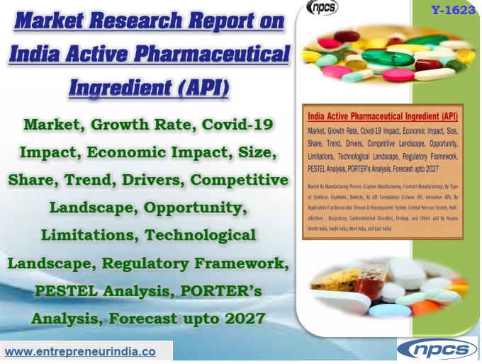 Market Research Report on India Active Pharmaceutical Ingredient (API)