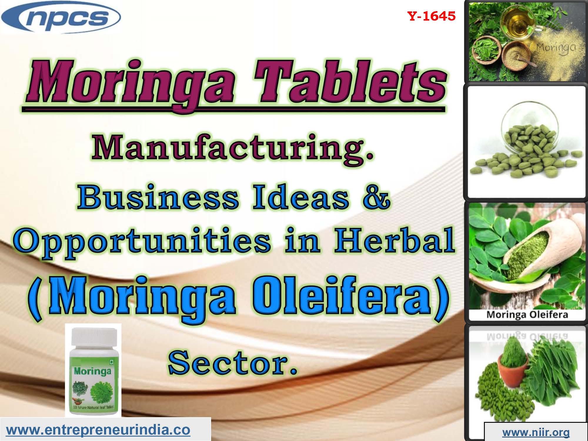 Moringa Tablets Manufacturing