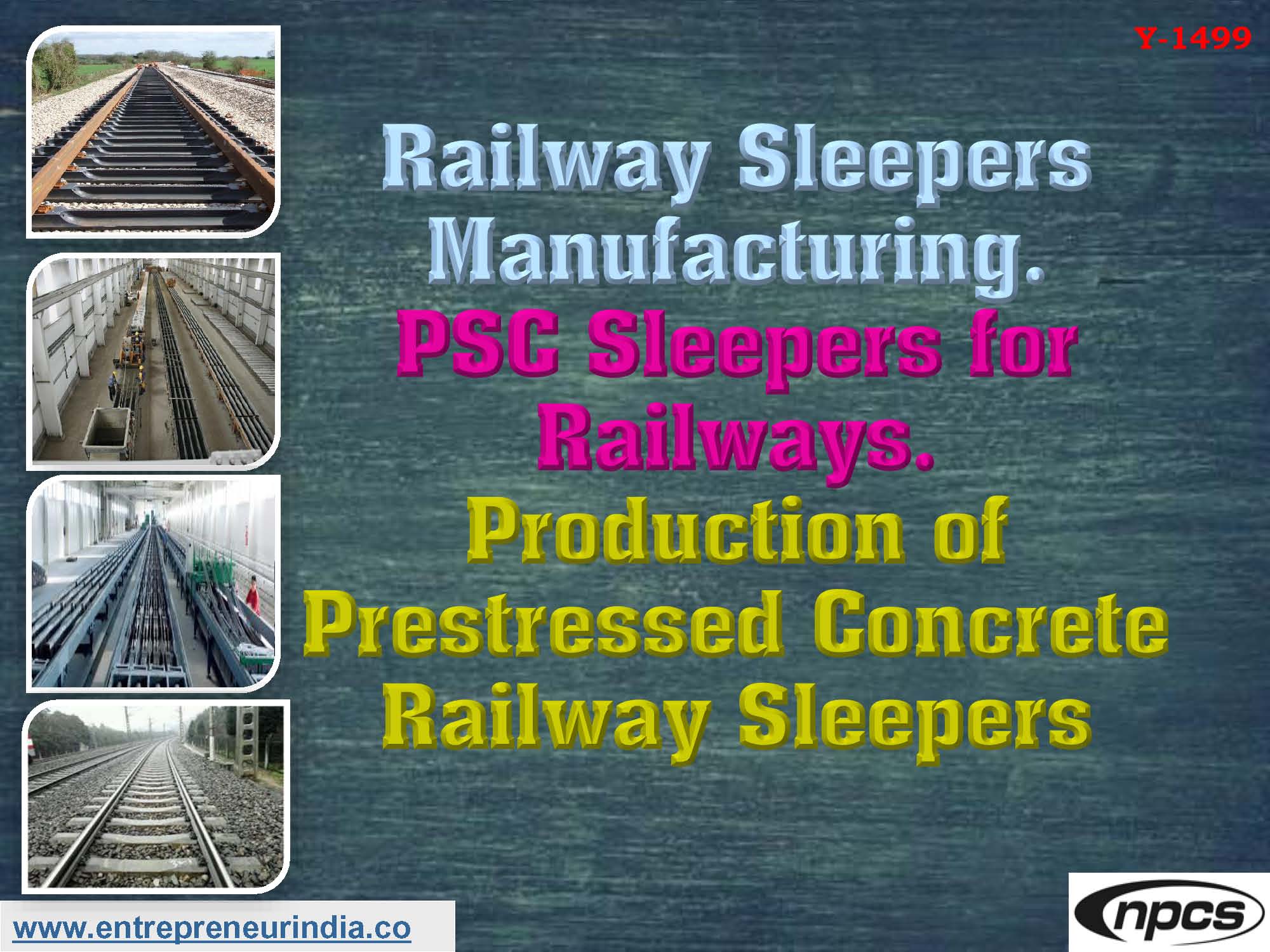 Railway Sleepers Manufacturing. PSC Sleepers for Railways. Production of Prestressed Concrete Railway Sleepers