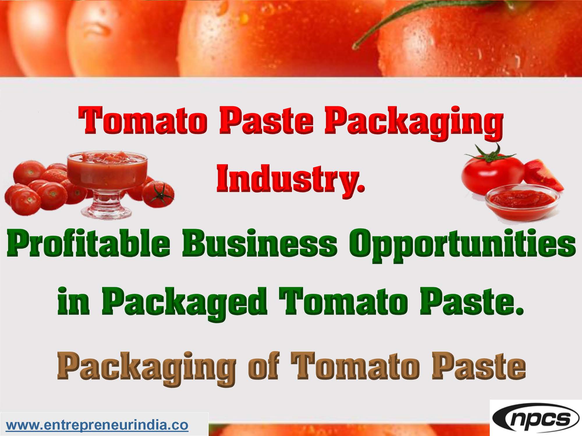 Tomato Paste Packaging Industry