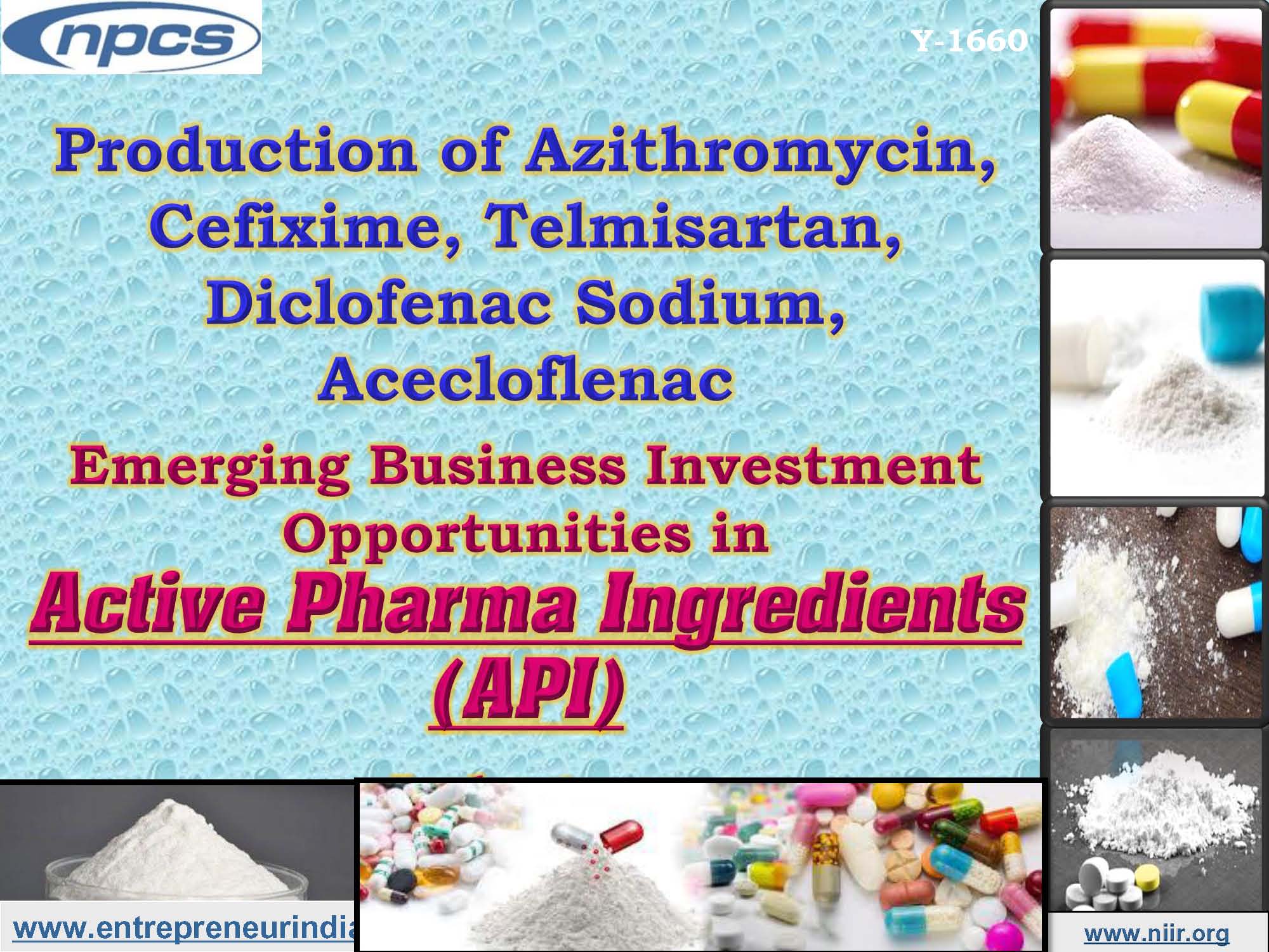 Emerging Business Investment Opportunities in Active Pharma Ingredients (API) Industry