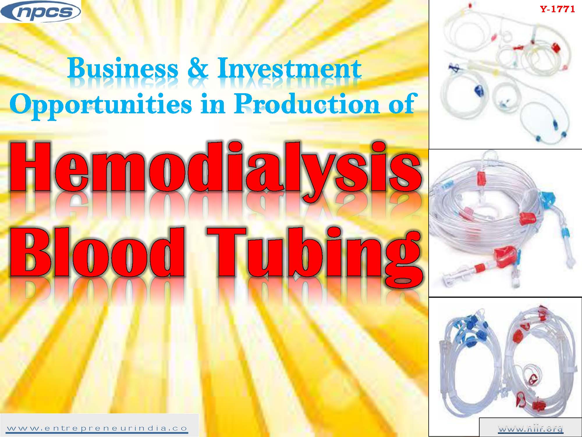 Business and Investment Opportunities in Production of Hemodialysis Blood Tubing