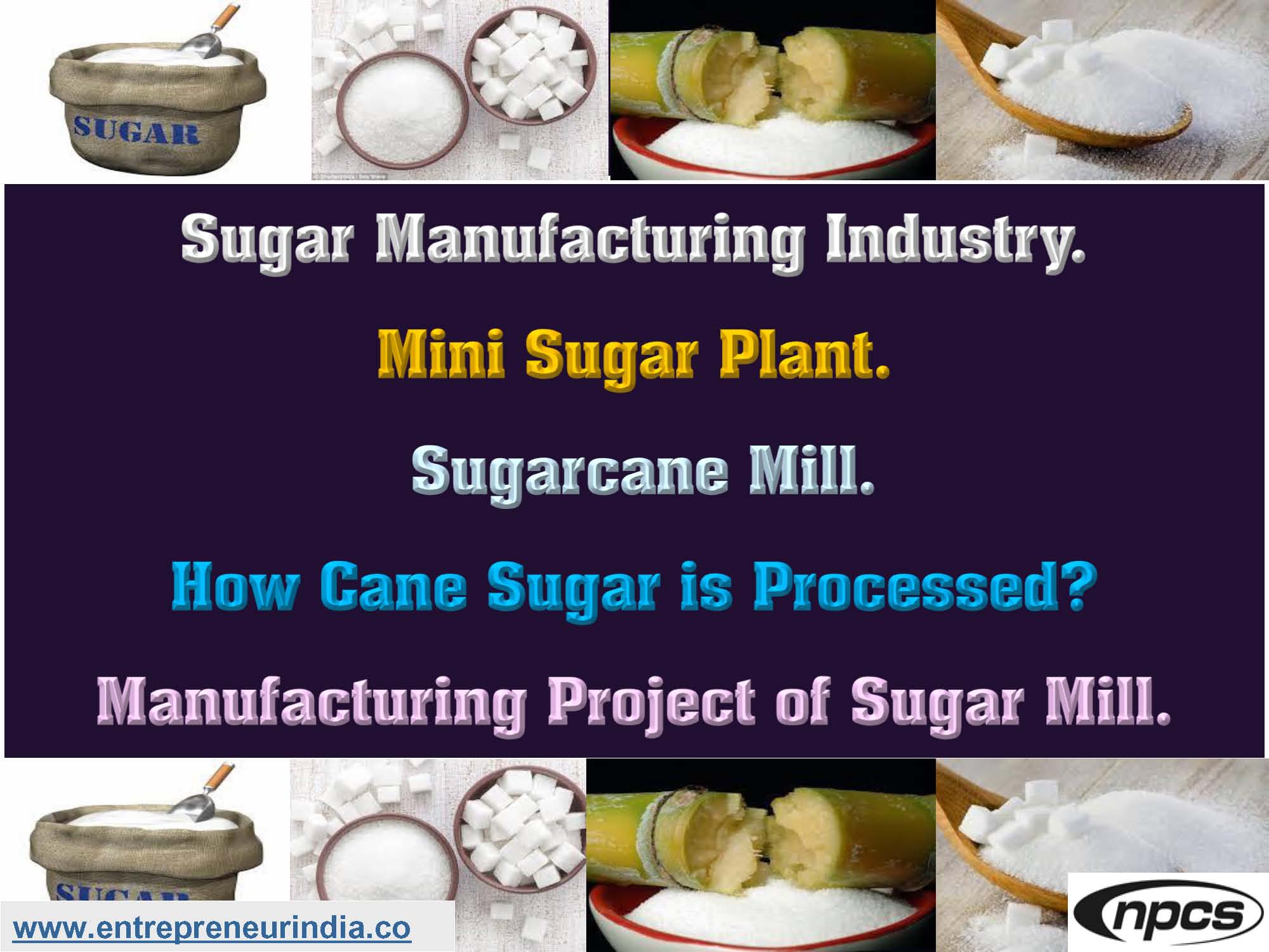 Sugar Manufacturing Industry