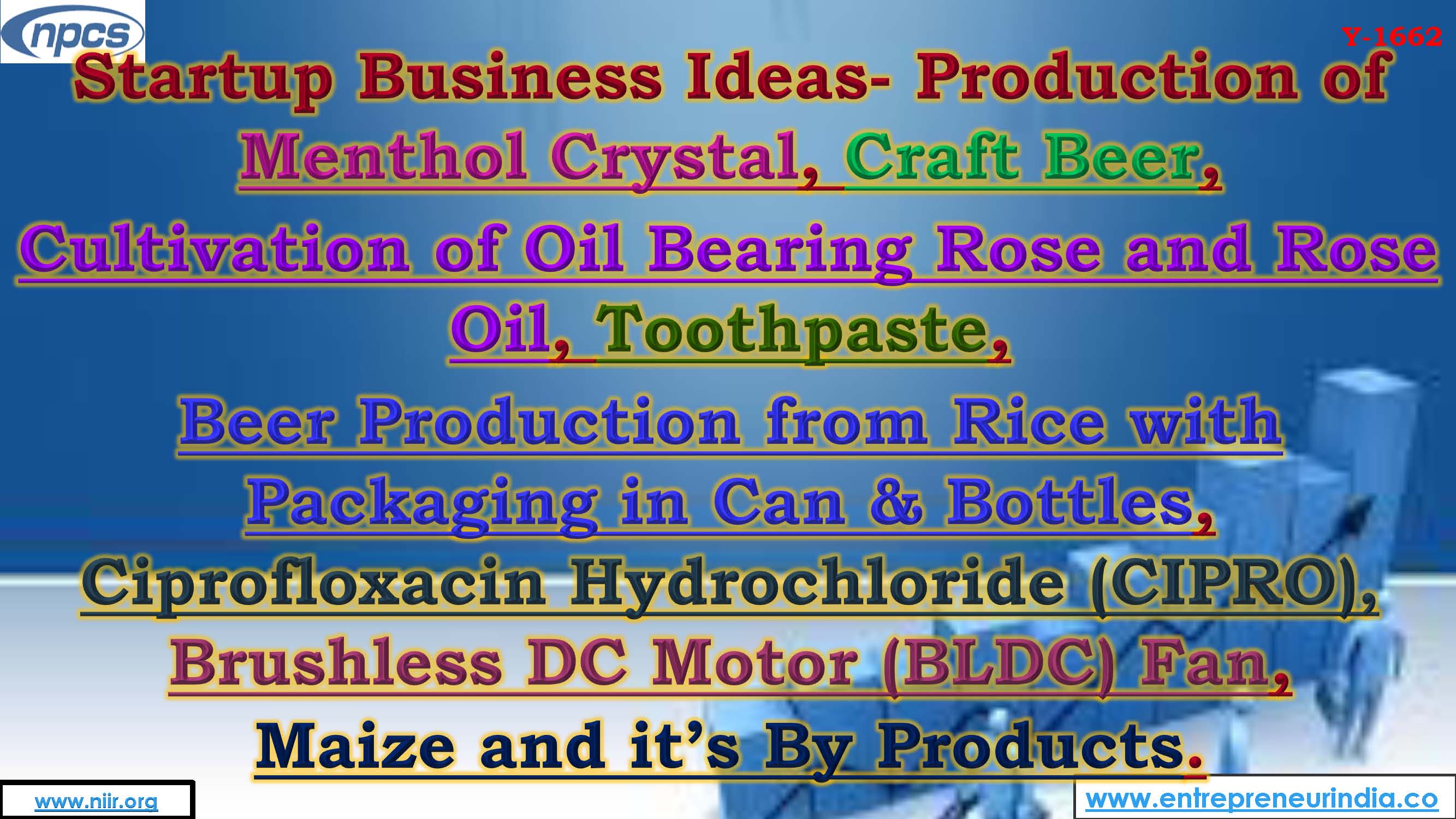 Startup Business Ideas- Production
