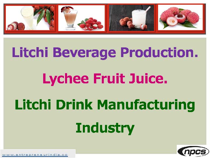 Litchi Beverage Production