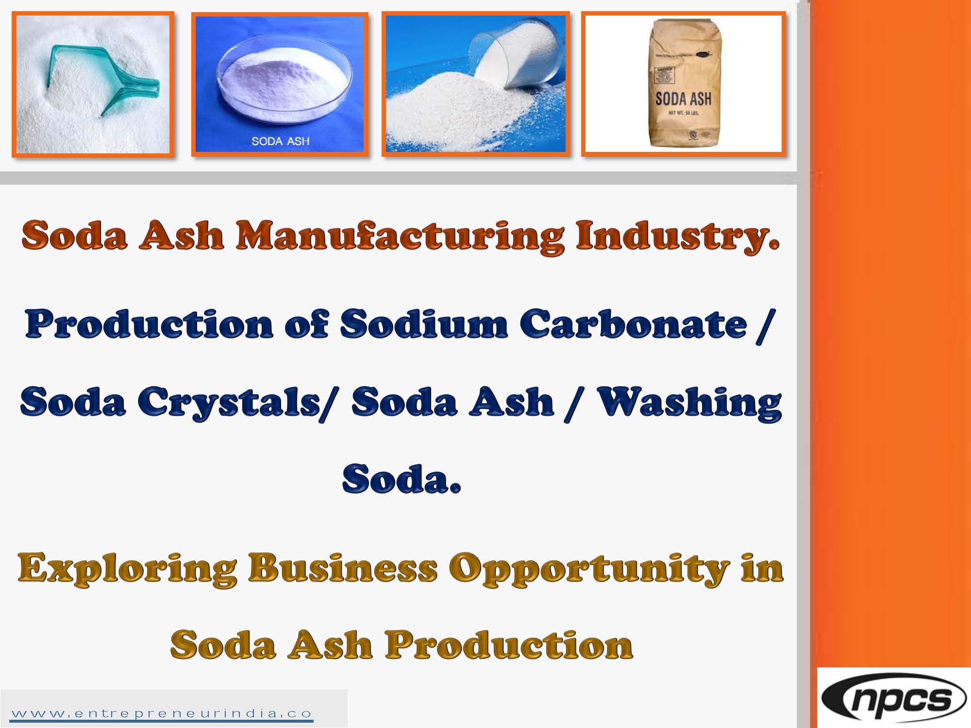 Soda Ash Manufacturing Industry