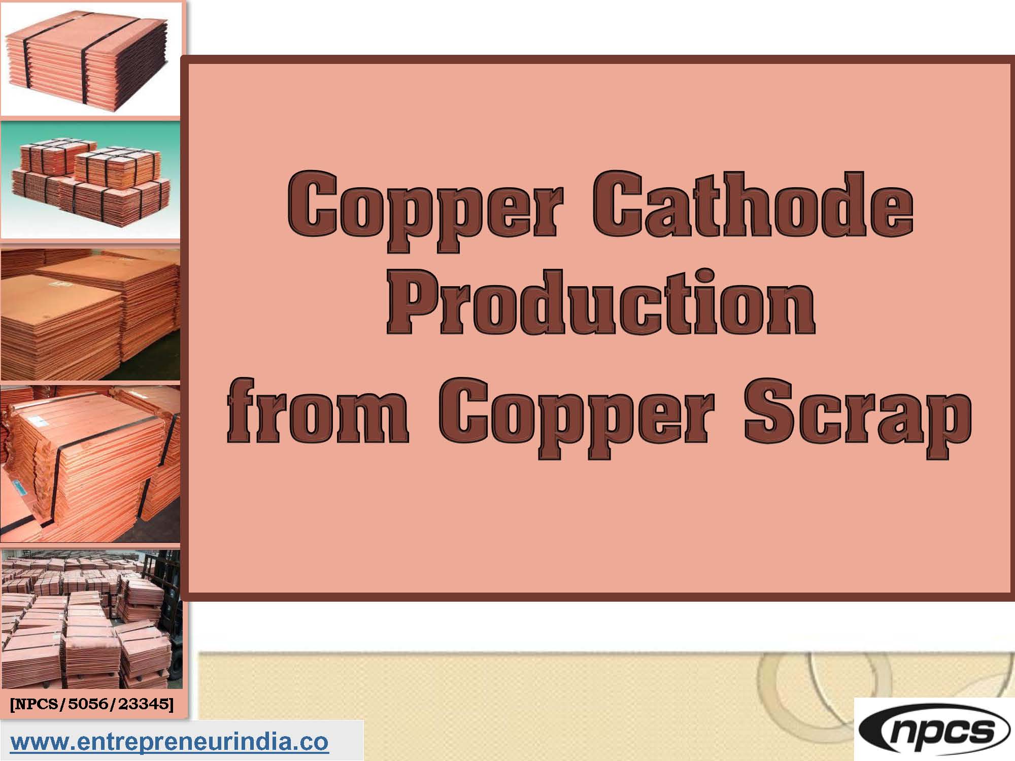 Copper Cathode Production from Copper Scrap
