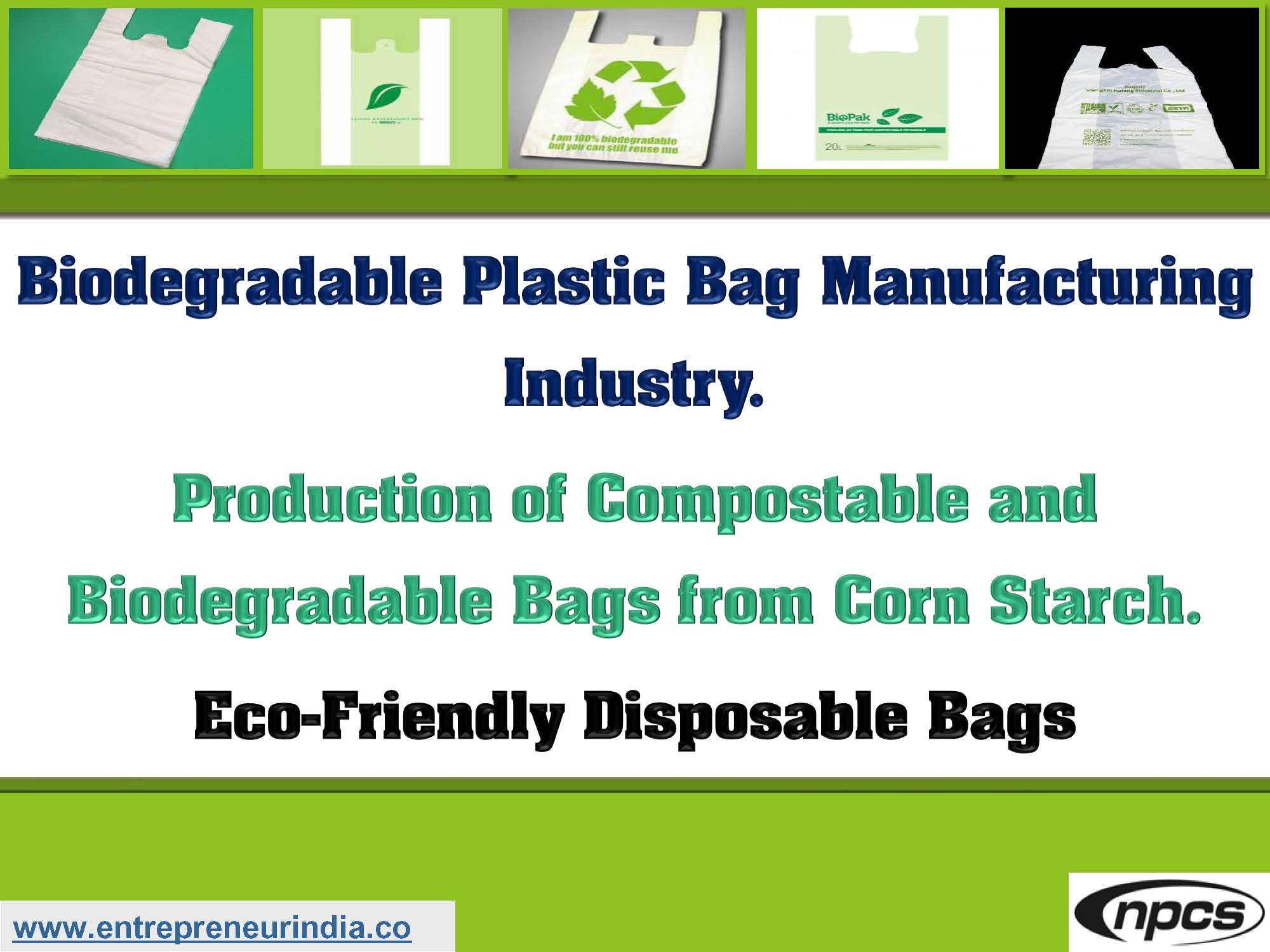 Biodegradable Compostable IS 17088 certified non polluting shopping ca –  Recycle.Green