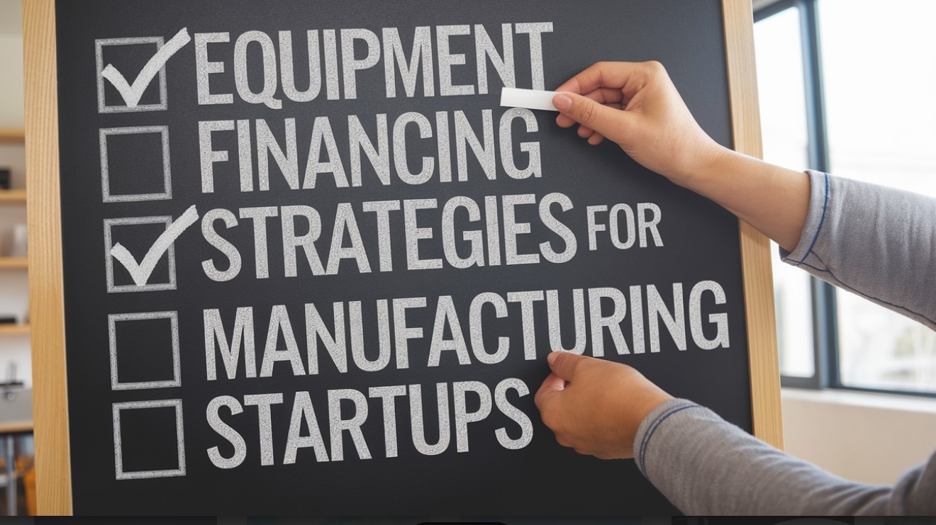 Equipment Financing Strategies for Manufacturing Startups