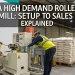 Roller flour mill