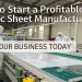 Acrylic Sheet manufacturing