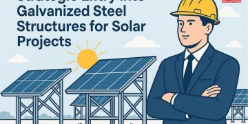 Galvanized Steel Structures for Solar panel