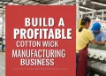 cotton wick manufacturing