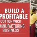 cotton wick manufacturing