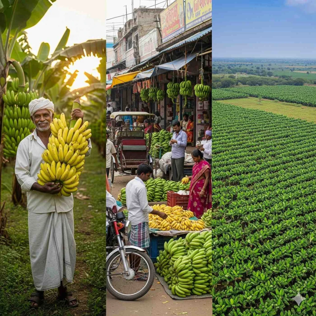 Profitable banana business in India