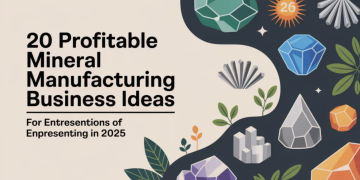20 Profitable Mineral Manufacturing Business Ideas for Entrepreneurs in 2025