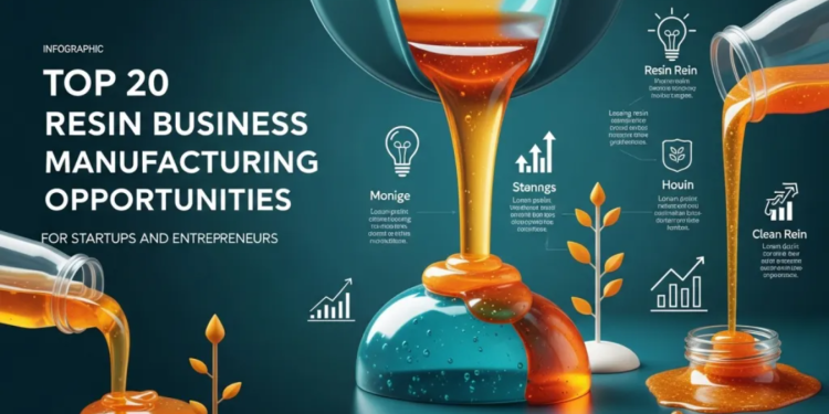 Top 20 Resin Business Manufacturing Opportunities for Startups and Entrepreneurs