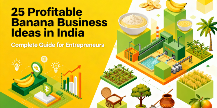25 Profitable Banana Business Ideas in India: Complete Guide for Entrepreneurs