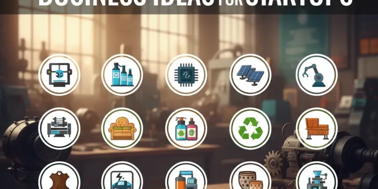 Manufacturing Business Ideas for Startups