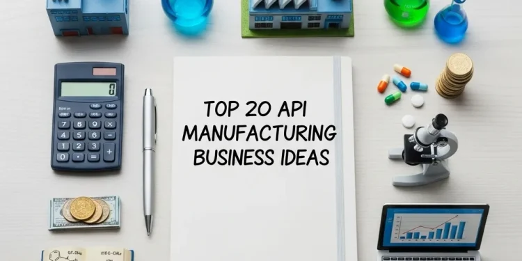 API Manufacturing Business Ideas