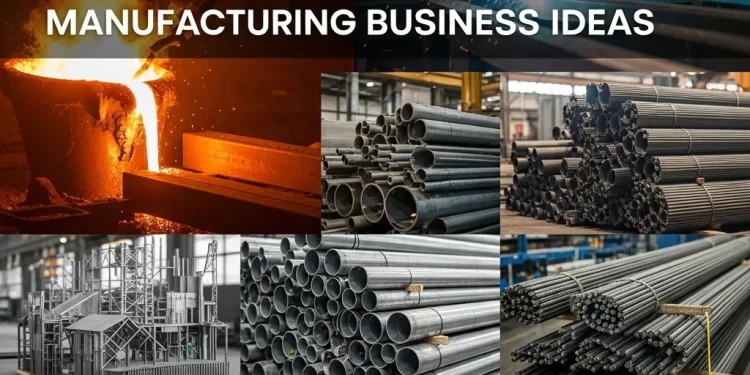 Steel Products Manufacturing Business Ideas