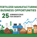 Fertilizer Manufacturing Business Opportunities: 25 Winning Ideas for Growth