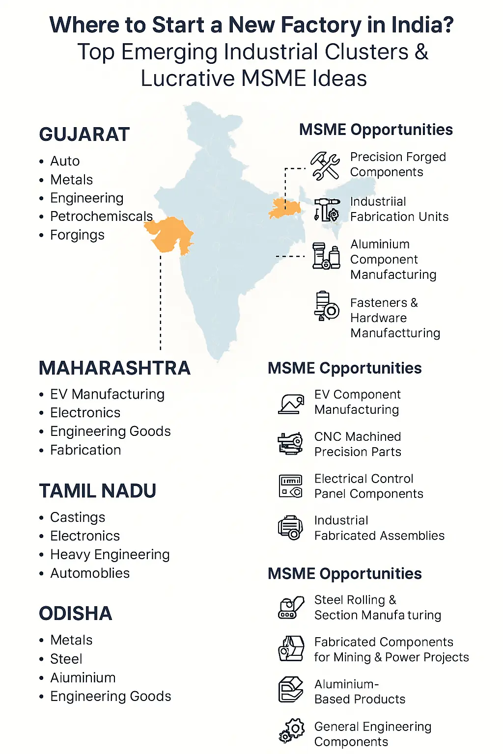 Industrial Clusters in India
