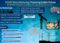 Opportunities for Profitable MSME Manufacturing in India’s Power and Energy and Infrastructure Sectors