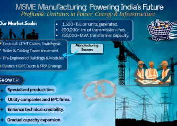 Opportunities for Profitable MSME Manufacturing in India’s Power and Energy and Infrastructure Sectors