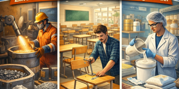 3 Exploring Three High Potential Manufacturing Ventures: Zinc Dross from Zinc Ash, School Furniture, and Stable Bleaching Powder