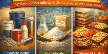 3 High Growth Manufacturing Opportunities: Synthetic Rubber Adhesives, Zinc Sulphate, and Dehydrated Produce