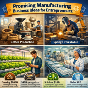 4 Promising Manufacturing Business Ideas for Entrepreneurs