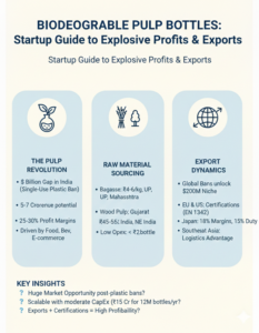 Biodegradable Pulp Bottles business 