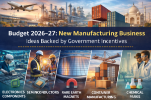 Budget 2026–27 New Manufacturing Business Ideas Backed by Government Incentives