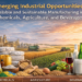 Emerging Industrial Opportunities for Scalable and Sustainable Manufacturing in Chemicals, Agriculture, and Beverages