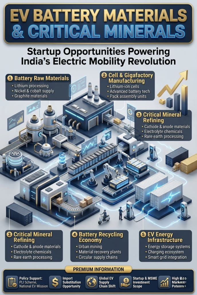 EV Battery Materials Startup