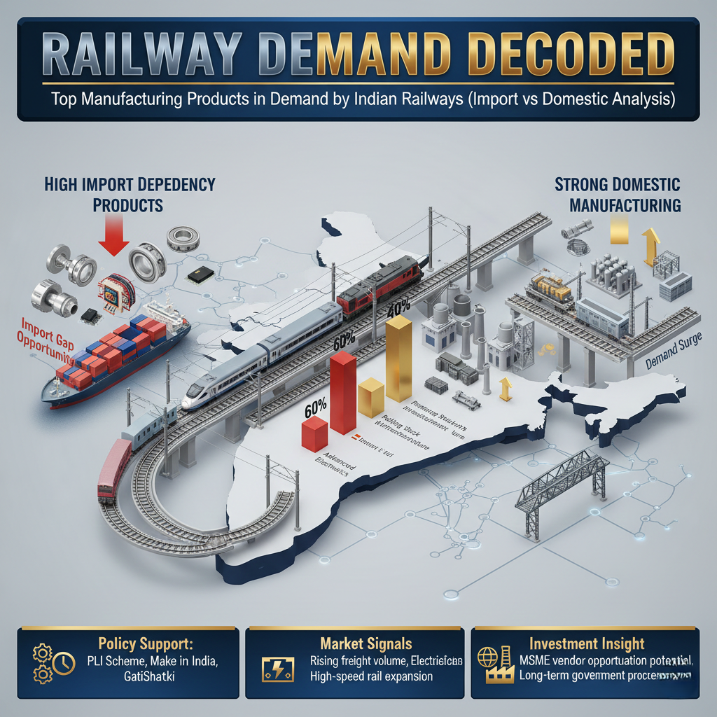 railway manufacturing India