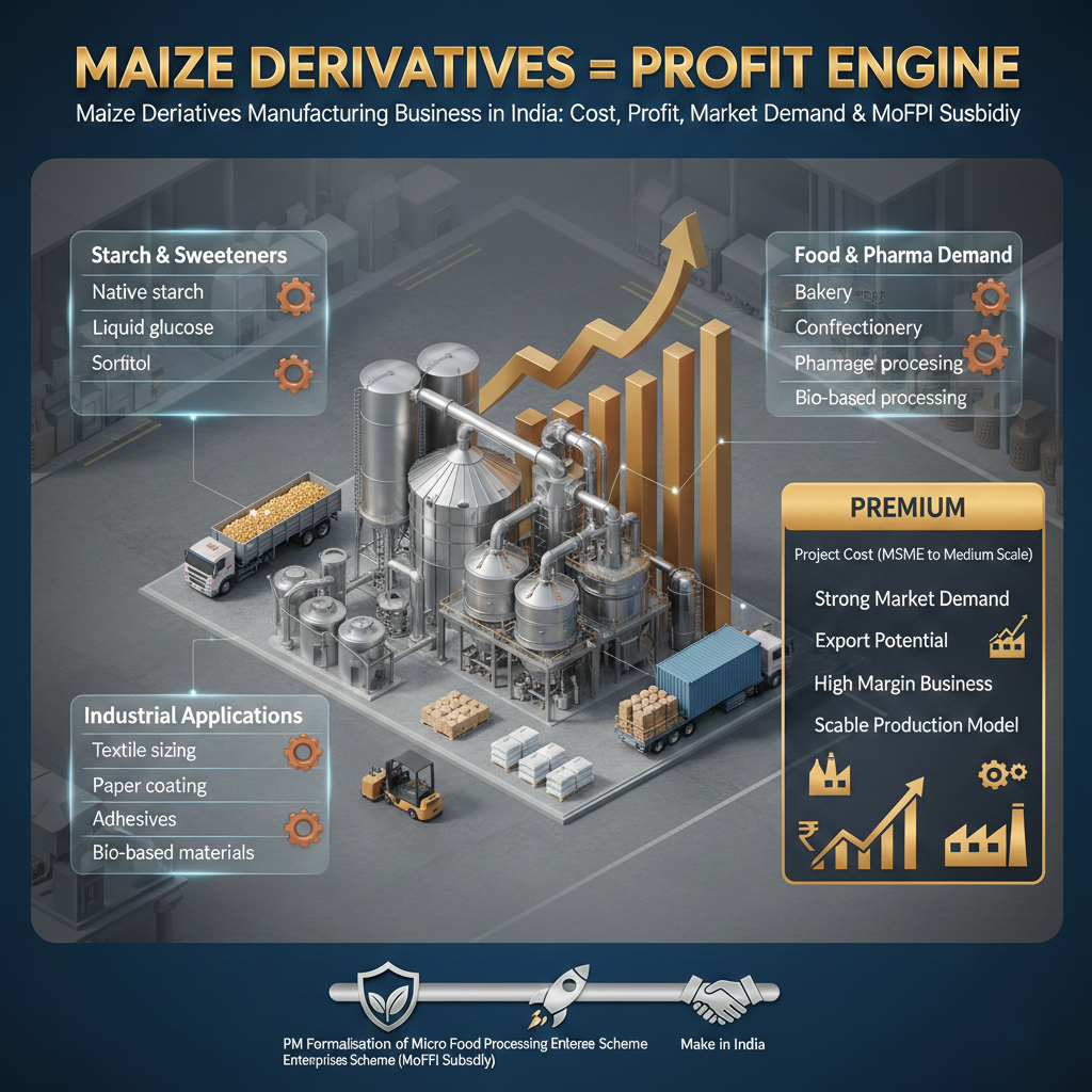 Maize Processing Business India