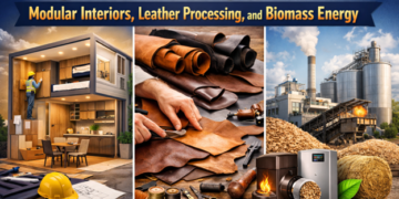 High Growth Manufacturing Opportunities in Modular Interiors, Leather Processing, and Biomass Energy