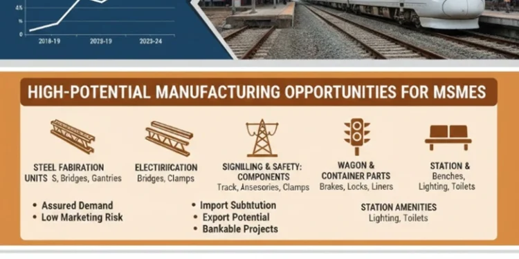 Railway Infrastructure Boom Manufacturing Business Opportunities for New Entrepreneurs