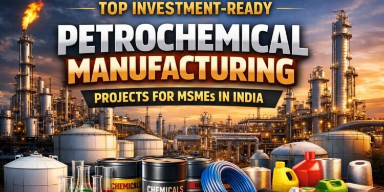 downstream petrochemical manufacturing plant in India for MSME business