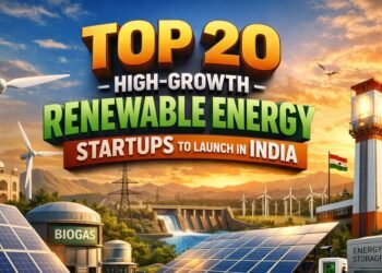 renewable energy startups in India solar wind biomass manufacturing