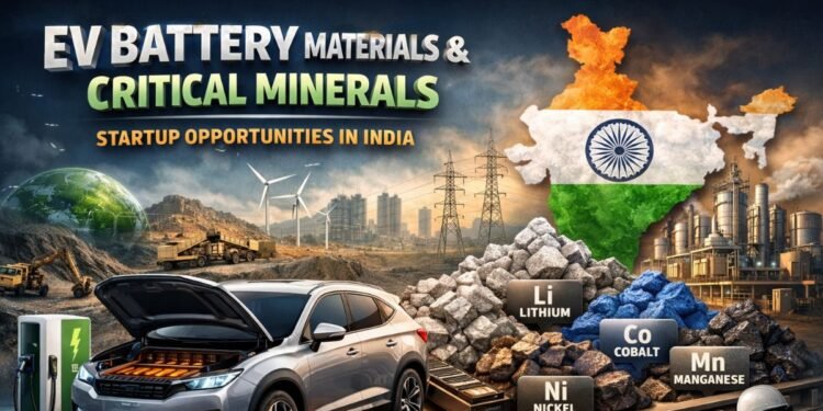 EV Battery Materials Startup