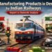 railway manufacturing India