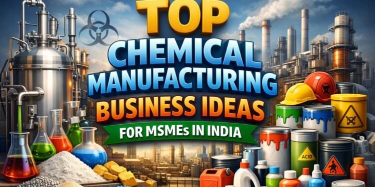 Chemical business ideas India manufacturing plant setup