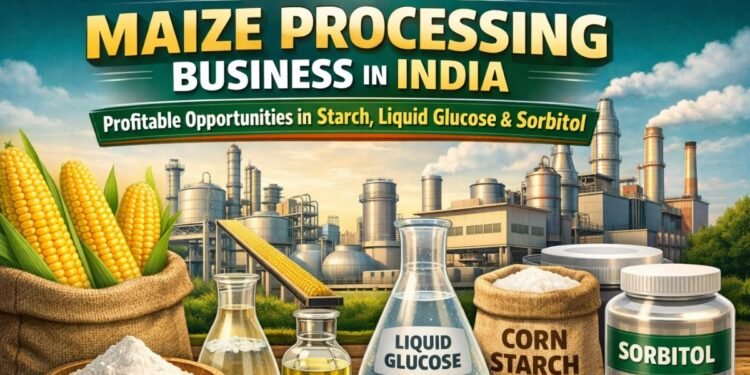 Maize Processing Business in India